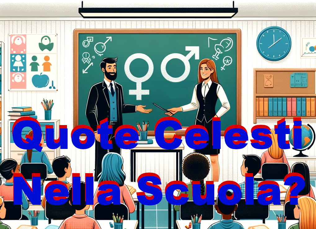 Al momento stai visualizzando Quote celesti nella scuola e altre proposte.